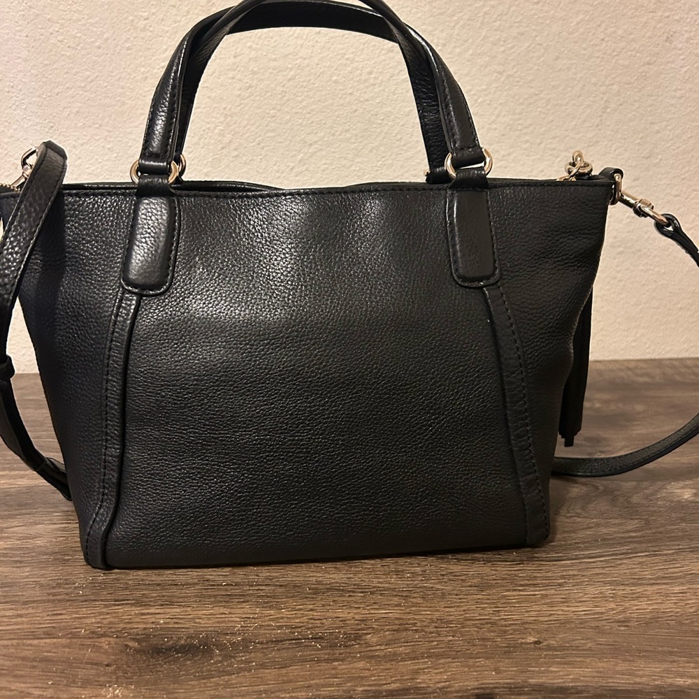 Gucci Soho Black Leather Satchel Bag - Picture 2 of 11
